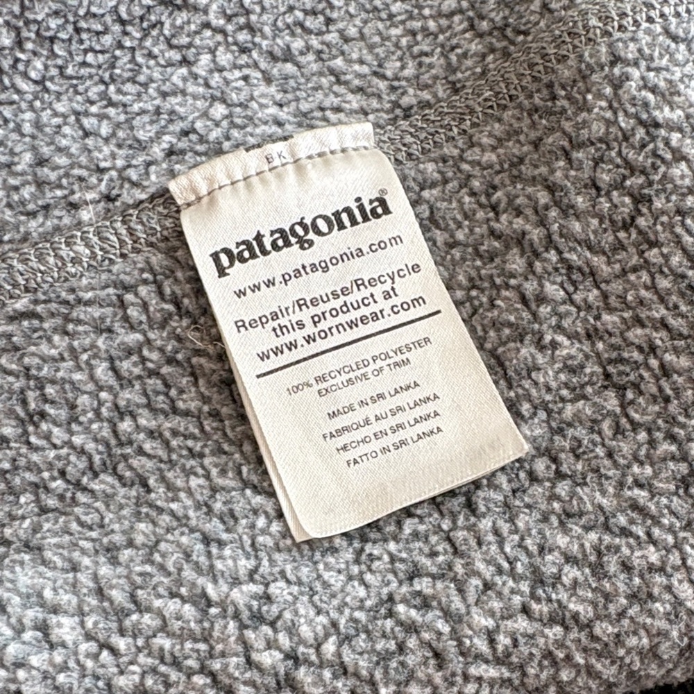 Patagonia Women’s Better Sweater Heather Gray Vest - Picture 5 of 5